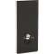 Panneau Geberit Monolith+ WC sus 114 cm: verre noir aluminium