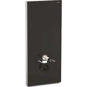 Panneau Geberit Monolith+ WC sus 114 cm: verre noir aluminium|Geberit-GBR131.231.SJ.5