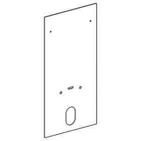 Habillage frontal Geberit Monolith pour bidet 101 cm: Blanc / Verre|Geberit-GBR242.668.SI.1