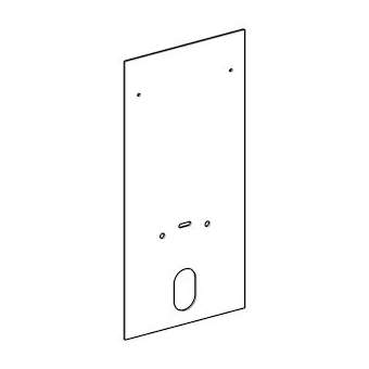 Habillage frontal Geberit Monolith pour bidet 101 cm: Sable / Verre|Geberit-GBR242.668.TG.1