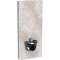Panneau Geberit Monolith WC sus 114 cm: aspect béton aluminium