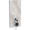 Panneau Geberit Monolith WC sol 114 cm: aspect béton aluminium