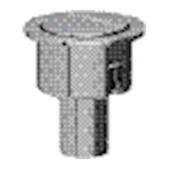 Poussoir Geberit mécanisme chasse type 240 double touche: Chr bri|Geberit-GBR238.540.21.1