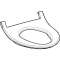 Lunette d'abattant pour Geberit Balena 6000: manhattan