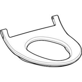 Lunette d'abattant pour Geberit Balena 6000: manhattan|Geberit-GBR240.063.CG.1