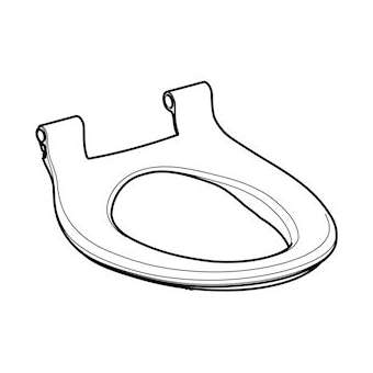 Lunette d'abattant pour Geberit AquaClean 5000plus / 5000: pergamon|Geberit-GBR242.179.EP.1