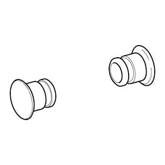 Kit boulons fixation habillage latéral WC au sol Geberit AquaClean Maïra Classic|Geberit-GBR244.119.00.1