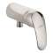 Mitigeur douche monotrou sortie bas, manette bas