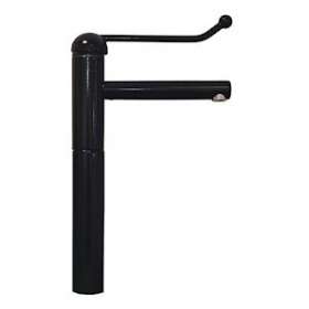 Mitigeur fixe noir bec démontable - saillie 200mm|Sanifirst-SAN76068