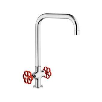 Mélangeur cuisine INDUSS poignee rouge|Paini france-PINGMCR490RO