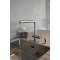 Mitigeur cuisine a douchette inox