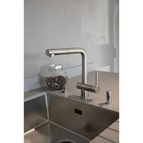 Mitigeur cuisine a douchette inox|Paini france-PININOX566