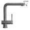Mitigeur cuisine bec haut inox