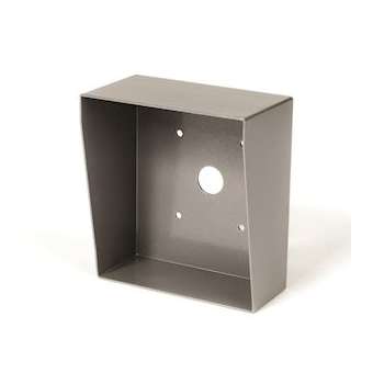 Cadre saillie inox avec visière pour isss2g et ieja/leda|Aiphone-AIPCISSS2G