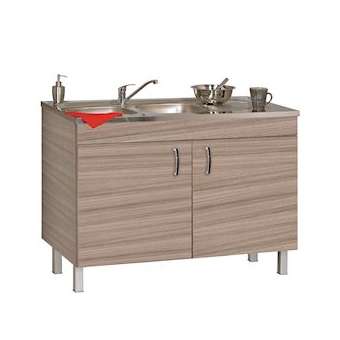 Sous-évier DÉCO CLIP L1200 2 portes - Driftwood horizontal - semelle rallongée|Neoform industries sas-UIDRS08N12120D