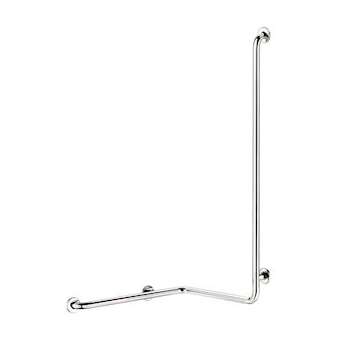 Barre de douche d'équerre (à gauche) D32 Inox poli brill.|Delabie-DL55100GP2