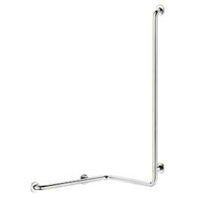 Barre de douche d'équerre (à gauche) D32 Inox poli brill.|Delabie-DL55100GP2