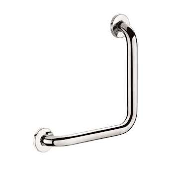Barre à 90DEG D32 300x300 Inox poli brillant|Delabie-DL55180P2