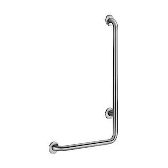 Barre de maintien en L (à gauche) D32 H.750 Inox satiné|Delabie-DL55070GS