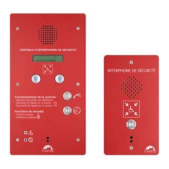 1 poste REFUGE + 1 centrale d'interphonie REFUGE alim secourue, pré-configuré.|Castel-CST440.8951