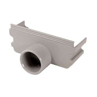 Fond/naissance d'extremite pvc d40/50 - accessoires caniveau bas cab134 pour can|Nicoll-NCLNAHJ13