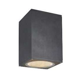 ENOLA, plafonnier extérieur, carré, L, anthracite, LED, 35W, 3000K/4000K, IP65|SLV-DC51003439