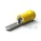 PGL 6-12-Cosse préisolée à embout plat cranté 4,1x12mm-Jaune-Section: 2,6 à 6mm²|TE Connectivity ( Ex Tyco Simel )-TYS606250
