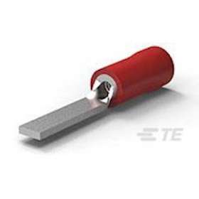 PIDGL 1,5-11-Cosse préisolée renforcée embout plat cranté 3x11mm-Roug-0,3-1,6mm²|TE Connectivity ( Ex Tyco Simel )-TYS606210