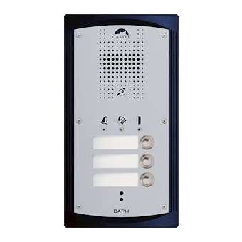 Portier audio 3 boutons d'appel conforme loi Handicap|Castel-CST660.0200