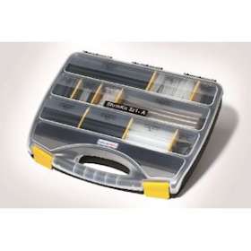 Manchons thermo adhésif en coffret SHRINKIT321-A, rétreint 3:1, noir/transparent|HellermannTyton-HNE38003003