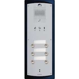 Portier audio 6 boutons d'appel conforme loi Handicap|Castel-CST660.0400