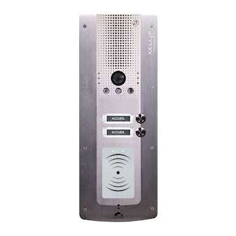 Portier video IP/SIP 2 BP loi Handicap avec lecteur Mifare N° de série PoE|Castel-CST590.5900