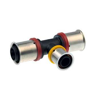 VSH MultiPress PPSU té réduit FFF 40x32x40|Aalberts Integrated Piping Systems BV-IPH3802458