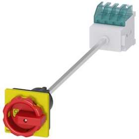 Inter- sect.3LD, Interrupteur arrêt urgence, 3 poles, Iu:16 A|Siemens Industries et Infrastructures-SIE3LD2013-0TK53