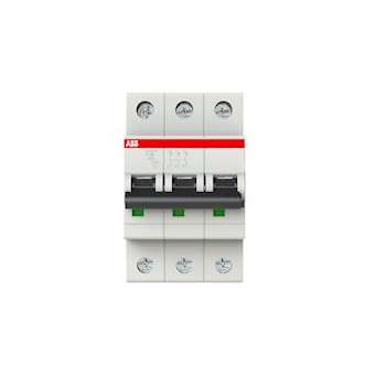 Disjoncteur S203M 3P 40A Courbe C Raccordement à vis - 15KA (3Modules)|ABB-ABB354342