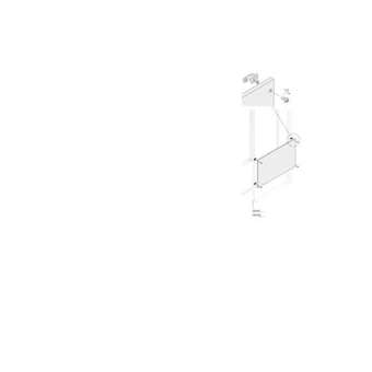 Plastron plein H400mm L800mm (x1)|ABB-ABBPPFB4080