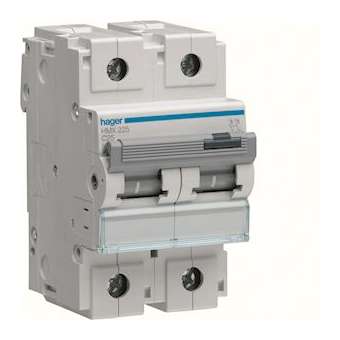 Disjoncteur 2P 50kA C-25A 3M|Hager-HAGHMX225