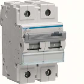 Disjoncteur 2P 50kA C-25A 3M|Hager-HAGHMX225