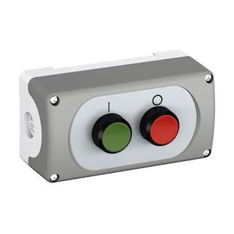 Mep2-1001 Boite à Boutons Plastique 2 Boutons 1NO+1NF|ABB-ABB840516