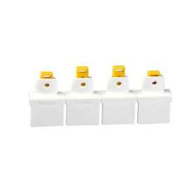 Acti9, cache-vis pour iC60 iID, 4P, lot de 20|Schneider Electric-SCHA9A26981