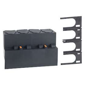 Multi9 - Jeu cache-bornes 2p 63a vigng125|Schneider Electric-SCH19074