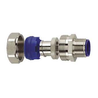 Raccord CAPRIROK - taille 32 - ISO 32 - laiton nickelé - IP67|Eaton Capri-CAP643234