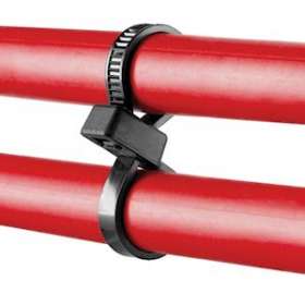 Collier PLT double boucle,193x4,8mm,PA 6.6,Noir UV,Cdt:1000 (sachet)|Panduit Composants Industriels-PNUPLB2S-M0