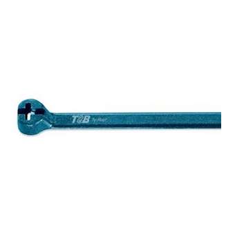 Collier Ty-Rap détectable 6.9x334mm polypropylène bleu|ABB Thomas & Betts-TBFTY527MPDT