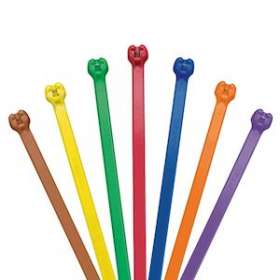 Cable Tie, Metal Barb, 15.1L (384mm), St|Panduit Composants Industriels-PNUBT4S-M8
