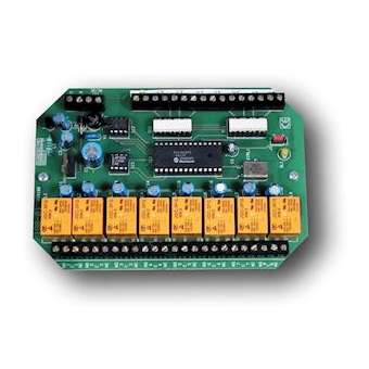 Carte D'Extension 8 Entrées 8 Sorties Pour Système Ela+|Acie-AIEIO8-ELA+