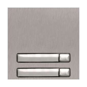 Module NEXA Inox, 2 BP sur 1 rangée|Golmar-BITGNX3120