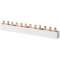 BARRE COLLECT. A BROCHES 3Ph., LONGUEUR 1016MM PROTECTION TOUCH