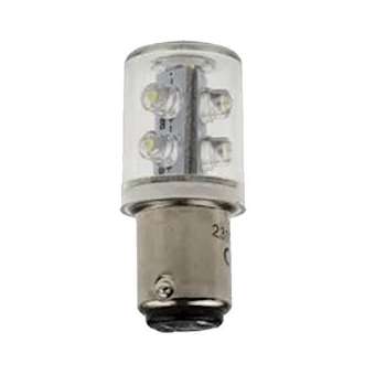 Ampoule B15D à LED pour O270 230Vca Transparent culot B15D|AE&T-APQAMPB15LED2300