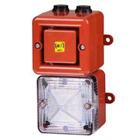 Combiné LED 110 dB TONAFLASH 10-14 Vcc / 16-33 Vcc - Vert|AE&T-APQTL100HV20246